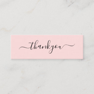 Modern Minimal Business Thank You For Order Insert