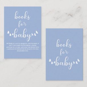 Modern Minimal Butterfly Calligraphy Baby Shower Enclosure Card