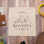 Modern Minimal Camping | Bachelorette<br><div class="desc">Thank your best girls for standing by your side with these unique tote bags. The perfect bags for your weekend party! Our tote bags are the perfect way for your crew to get all the attention everywhere you and your gals go! Add your custom wording to this design by using...</div>