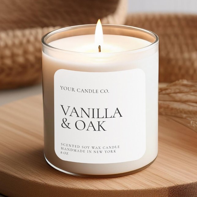 Modern Minimal Candle Label (Creator Uploaded)