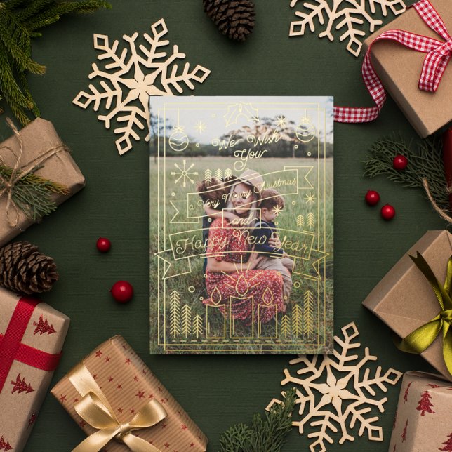 Modern Minimal Christmas Line Art | 5 Photo  (Creator Uploaded)