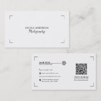 Modern Minimal Clean Logo Photography