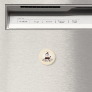 Modern Minimal Coffee Shop professional shop Magnet