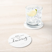 Modern minimal Don't Take My Drink I am Dancing