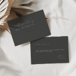 Modern Minimal Elegant Bridesmaid Proposal Card<br><div class="desc">Design features an handwritten font and modern minimalist design. Designed to coordinate with for the «SERENA» Wedding Invitation Collection. To change details, click «Personalise». To move the text or change the size, font, or colour, click «Click to customise further» It. View the collection link on this page to see all...</div>