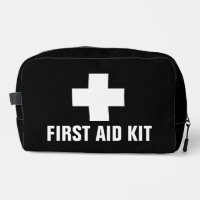 Modern Minimal Emergency First Aid Identification