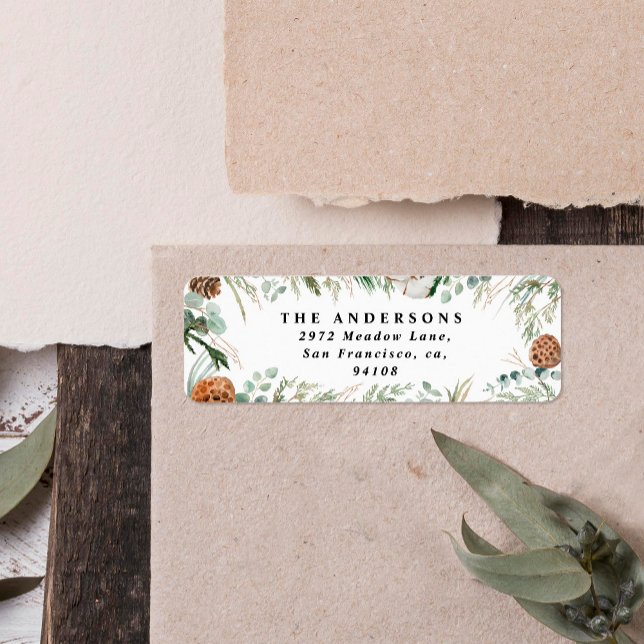 Modern minimal foliage winter green blue foliage (Creator Uploaded)