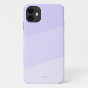 Modern minimal geometric gradient violet  Case-Mate iPhone case