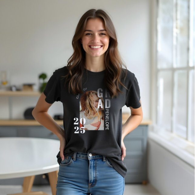 Modern Minimal Grad Typography Class of 2022 Photo Tri-Blend Shirt (Modern Minimal Grad Typography Class of 2022 Photo Tri-Blend Shirt
)