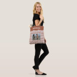 Modern minimal graphic photo terracotta tote bag<br><div class="desc">Modern minimal graphic photo terracotta and white design Christmas,  birthday,  anniversary gift.</div>