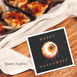 modern minimal Halloween party  Napkin
