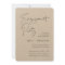 Modern Minimal Handwritten Script Engagement Party