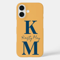 Modern Minimal Initials Name Personalise