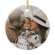 Modern Minimal Keepsake Family Photo Tree Decor