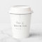 Modern Minimal "Love is Brewing" Wedding Coffee