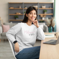 Modern Minimal Millionaire CEO | Pink And Black