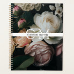 Modern minimal monogram flowers planner<br><div class="desc">Modern,  minimal,  monogram, flowers  Planner,  beautiful gift for christmas for your family & friends. Or for yourself to start in a happy new year!</div>