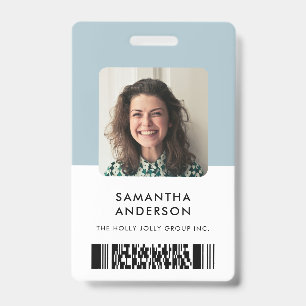 Modern Minimal Name ID Card Conference Office Badge