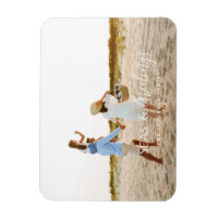 Modern minimal photo beach Christmas Holiday Card