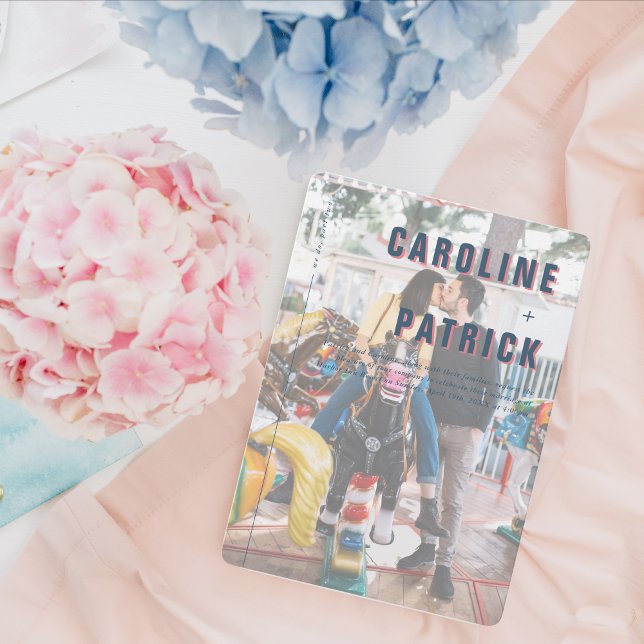 Modern Minimal | Photo Wedding Details &  Invitation (Creator Uploaded)