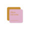 Modern minimal plain simple elegant pink and brown