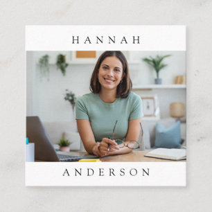 Modern Minimal Professional Business Card
