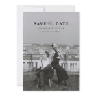 Modern Minimal Save the Date Invitation