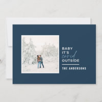 Modern minimal typography photo baby its covid