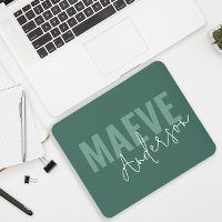 Modern minimal typography sage green elegant