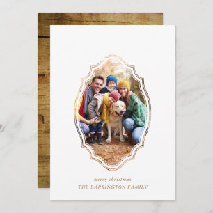 Modern Minimal White And Wood Photo