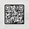 Modern minimal white custom QR code social media