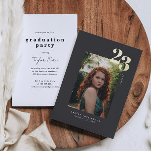 Modern Minimalist 2023   Photo Graduation