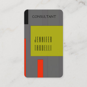 Modern Minimalist Abstract Creative Background Business Card