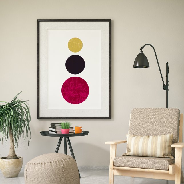 Modern Minimalist Abstract Elegant Art Poster (Creator Uploaded)