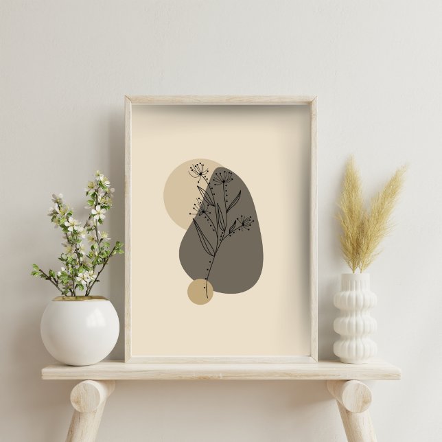 Modern Minimalist Abstract Geometric Poster (Creator Uploaded)