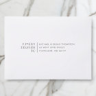 Modern & Minimalist Back