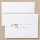 Modern & Minimalist Back