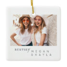 Modern Minimalist Best Friends BFF Photo