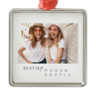 Modern Minimalist Best Friends BFF Photo