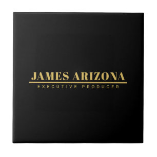 Modern Minimalist Black Gold Professional Trendy Tile