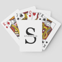 Modern Minimalist Black Personalised Name