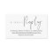 Modern Minimalist, Black Script, Online RSVP