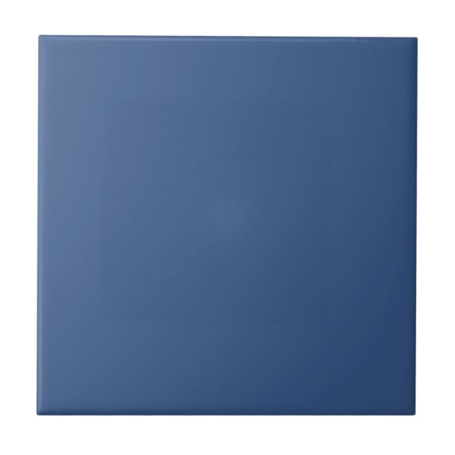 Modern Minimalist Blue Tile (Front)