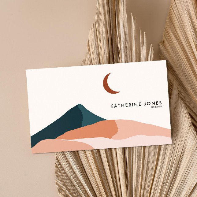 Modern Minimalist Boho Chic Business Card (Creator Uploaded)