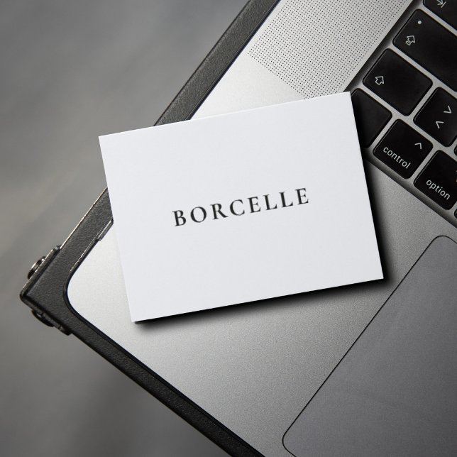 Modern Minimalist Business Card (Creator Uploaded)