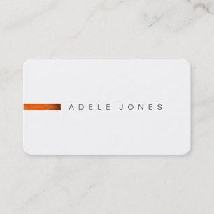 Modern Minimalist Business Card