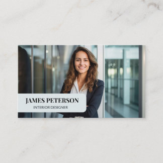 Modern Minimalist Business Card Editable Template