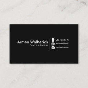 Modern Minimalist Business Cards Template