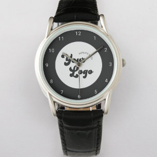 Modern Minimalist Business Company Custom Logo  Watch