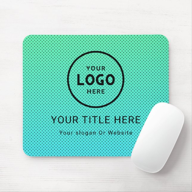 Modern Minimalist Business Logo Mouse Pad (With Mouse)